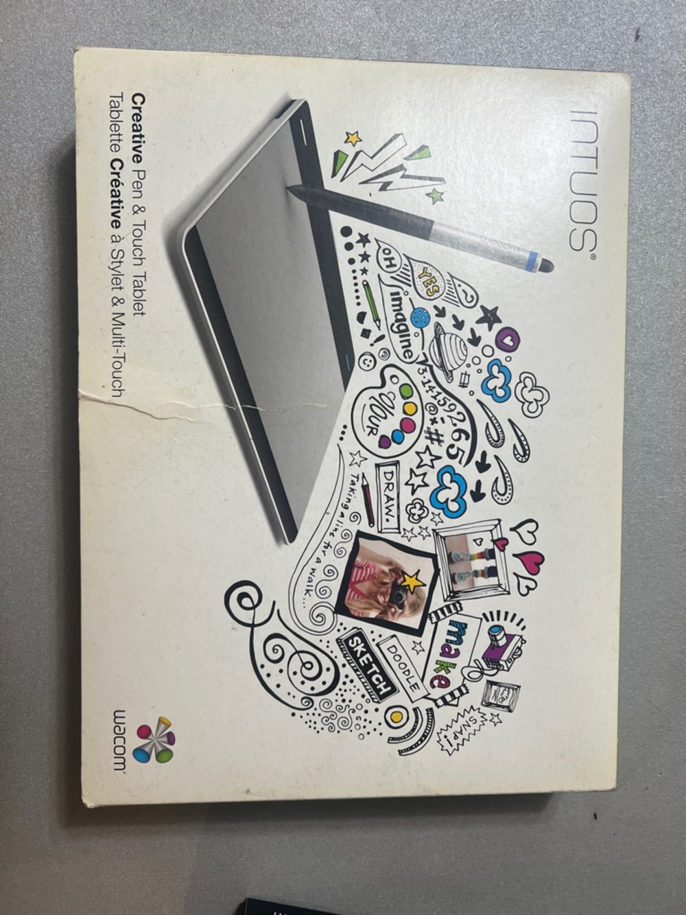 Wacom Intuos Creative Pen & Touch Tablet - White